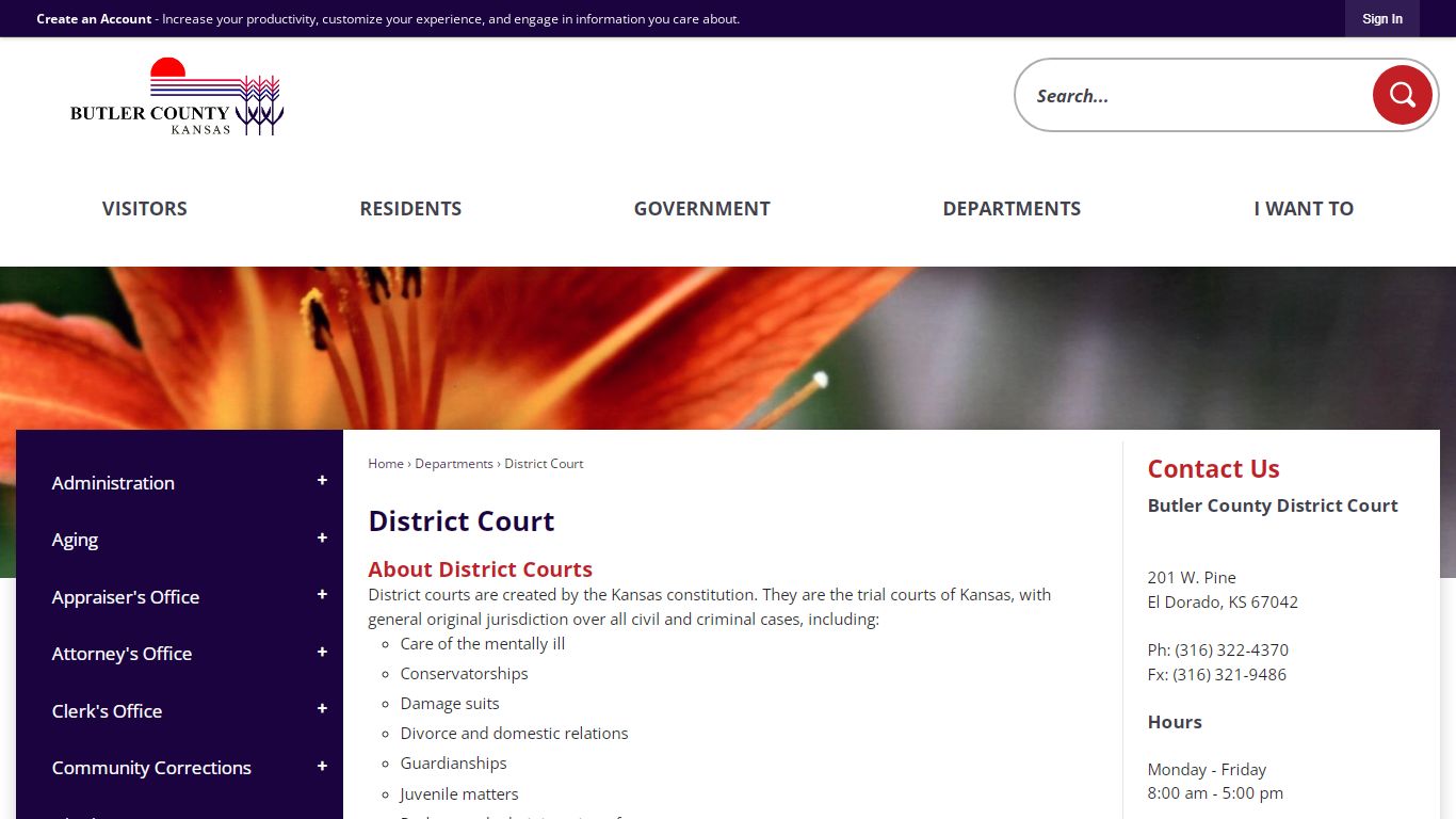 District Court | Butler County, KS - Official Website